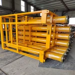 Quais são as propriedades antiestáticas de um tubo Tremie com rosca?